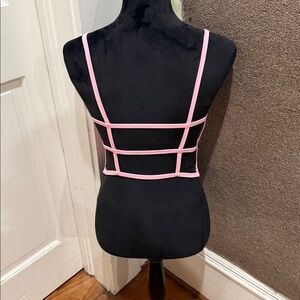 SHEIN Pink Strappy Camisole Top